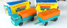 Matchbox Lesney n° 1 + 2 - MERCEDES TRUCK + TRAILER - avec boîtes