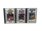 Lot of 3 Sega Saturn Games - World Series Baseball 98, NHL Hockey 98, & NFL 97