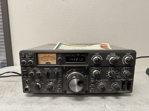 Trio Kenwood TS-830S HF Ham Radio Transceiver AC120V 50/60Hz W/ All 4X Filters