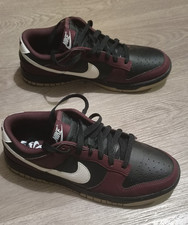 Nike Dunk Low Top Lace-Up Athletic Sneaker Burgundy/Black/White HM9658-600