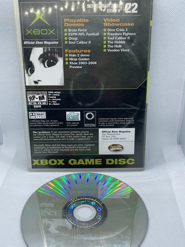 XBOX Magazine Playable Demo Disc #8-57 2002-2006 - Picture 40 of 110