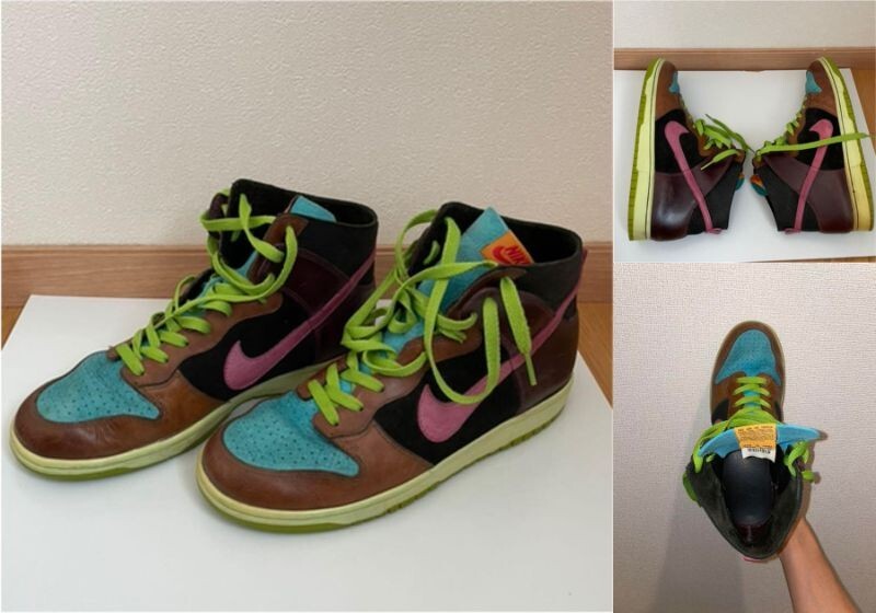 Nike Dunk High NL UNDEFEATED 312205-461 Size US 10.5 UK 9.5  display picture 1