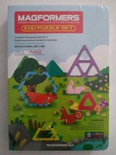 Magformers 7 Piece Magnetic Puzzle Educational Brain Development For Ages 3