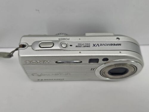 Sony Cyber-shot DSC-P150 7.2MP Digital Camera UNTESTED SPARES OR REPAIRS - Picture 3 of 8