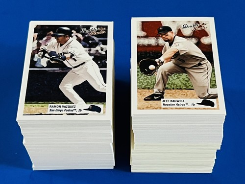 2003 Fleer Double Header 234/240 -card Near Complete Baseball Set + 18 Inserts - Picture 2 of 5