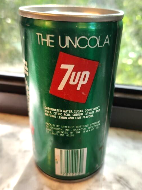7UP The Uncola 12 oz soda can eye-catching and fits perfectly | eBay
