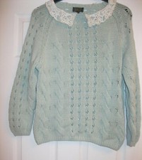 New Look Tokyo Doll Pullover Langarm Mint Farbe Gr - M