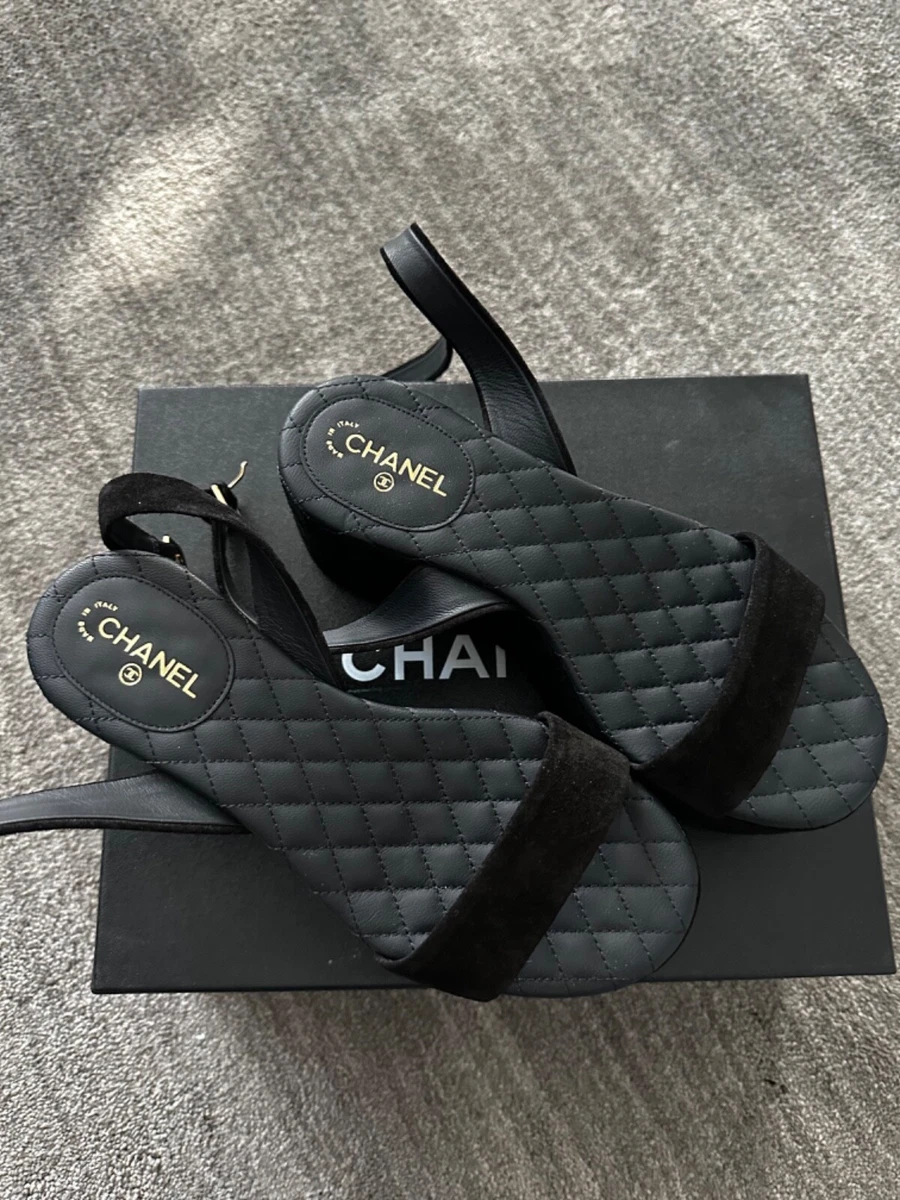 CHANEL Open Toe Sandals for Women for sale | eBay