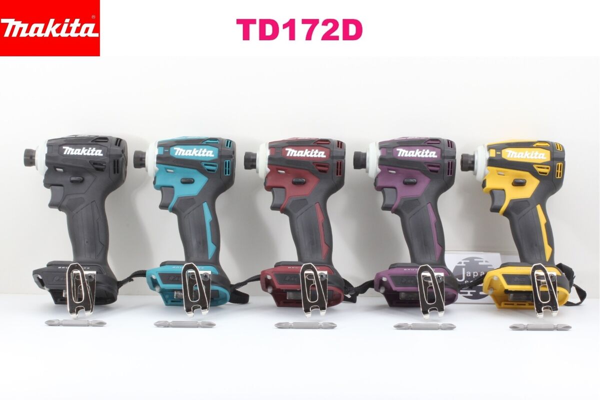 Makita TD172D Series Impact Driver 18V Body Tool Only select Makita TD172D Series Impact Driver 18V Body Tool Only select