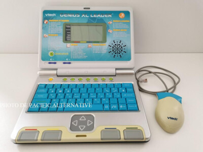 Promo Vtech Genius XL bleu - Ordinateur éducatif bilingue Promo Vtech Genius XL bleu - Ordinateur éducatif bilingue