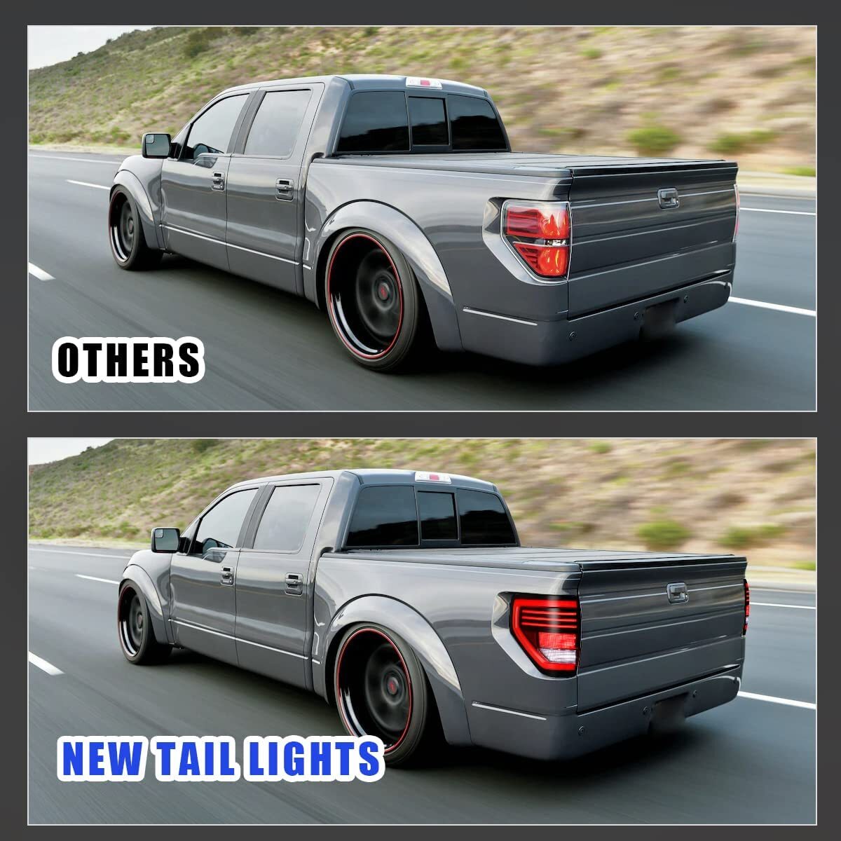 Ford F-150 Tail Lights Pair Of Rear Tail Light Assemblies For 2009-2014 Ford F-150 Pickup Truck Ford F150 Tail Lights - Foto 5