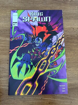 King Spawn # 39 NM 1st Print Image Comic Book Todd McFarlane Angela Clown 4 J277