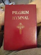 Vintage 1935 Pilgrim Hymnal - The Pilgrim Press Boston - Hard Cover