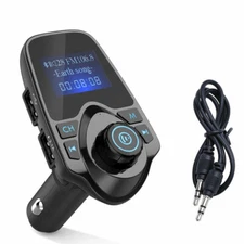 Bluetooth Wireless Car FM Transmitter AUX Stereo Receiver Adapter 2 USB Charger