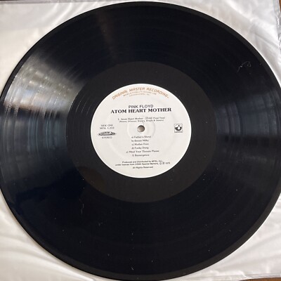 Pink Floyd Atom Heart Mother Vinyl Record 1994 Original Master