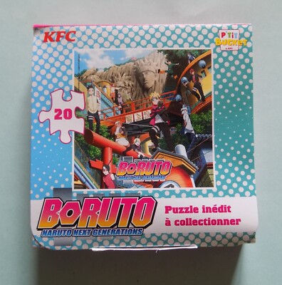 Puzzle BORUTO NARUTO NEXT GENERATION Puzzle Unveröffentlicht KFC Manga 20 Teile Spiel