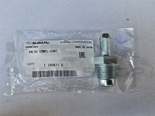 New Genuine OEM Subaru Impreza GD NA 2005 - 2007 EJ25 PCV Valve Solenoid Air Oil - Picture 8 of 9