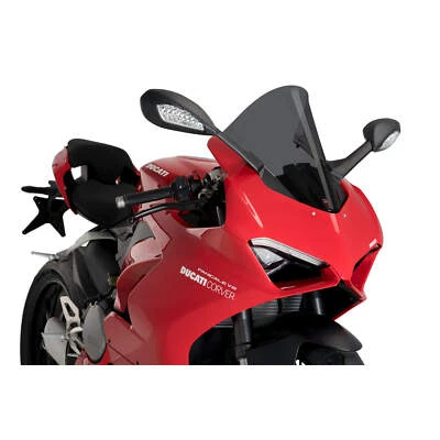 Cupolino PUIG R-Racer Fumé Sombre Pour Ducati 1100 PANIGALE V4 S 2018-2019 - Photo 1/2