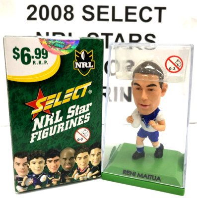2008 SELECT NRL COLLECTIBLE STARS COLOR FIGURINE No-3 RENI MAITUA-BULLDOGS