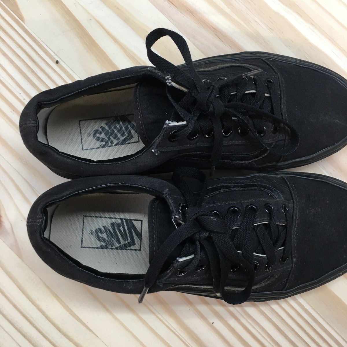 Vans Shoes Mens 8 Womens 9.5 Old Skool Off The Wall Casual  display picture 1