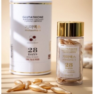glutathione pills for melasma AIHIYO Skin Whitening Pill, 600mg Glutathione Supplement for Dark Spots,  Melasma Acne Scar Remover, 60 Tablets main image 0