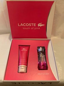 lacoste a touch of pink gift set