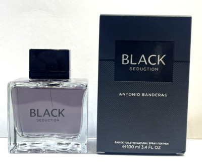 Black Seduction by Antonio Banderas cologne for men EDT 3.4 oz 100ml New in Box