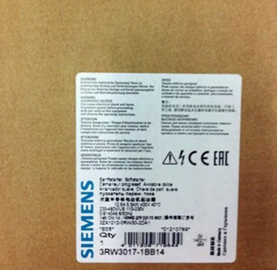 NEW SIEMENS 3RW3017-1BB14 Soft Starter