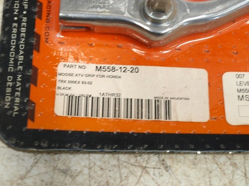 Moose Racing M558-12-20 Honda TRX lever Set #5207 - Picture 3 of 3