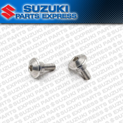 NEW OEM SUZUKI HAYABUSA GSX1300R BODY COWLING SCREW PAIR (5X16