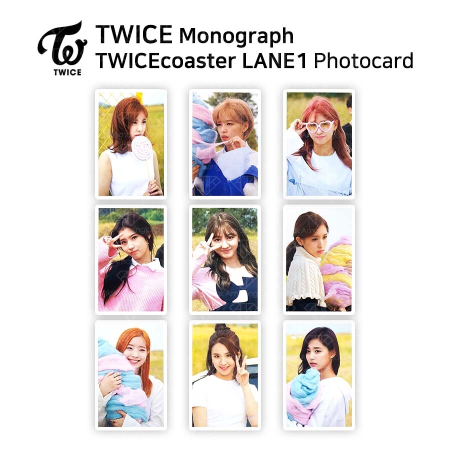 TWICE coaster LANE 1 MONOGRAPH トレカ DVD TWICE twicecoaster lane1 モノグラフ トレカ DVD(: TWICE