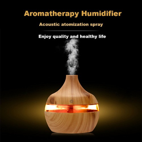 LED Essential Ultrasonic Humidifier Oil Air Purifier Aroma Diffuser Aromatherapy - Picture 7 of 15