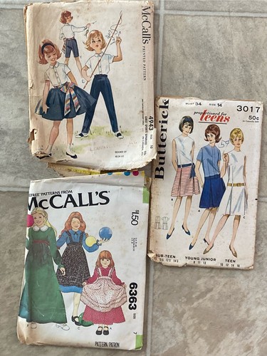 34 Abiti e Giacche Usati Semplicità e Avanzamento Vintage Modelli Cucito - Foto 3 di 3