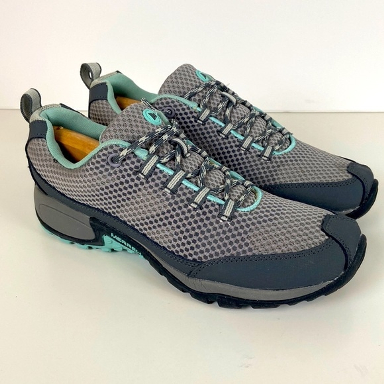 Scarpe da trail running Merrell Hiking da donna Wild Dove 9 5 blu guscio d'uovo