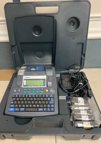 Brother P-Touch PT-9600 Pro XL Labeling System w/Kit, Power Adapter, Tape