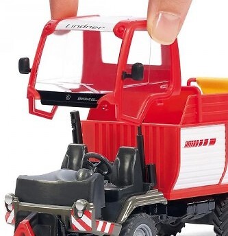 ,SIKU, LINDNER UNITRAC VS17 autocargador con remolque basculante, 1/32, SIK3061 - Imagen 8 de 9