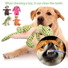 Dog Chew Toy Squeaky Plush Toys Plush for Aggressive Chewers Chew Guard Pet Toys