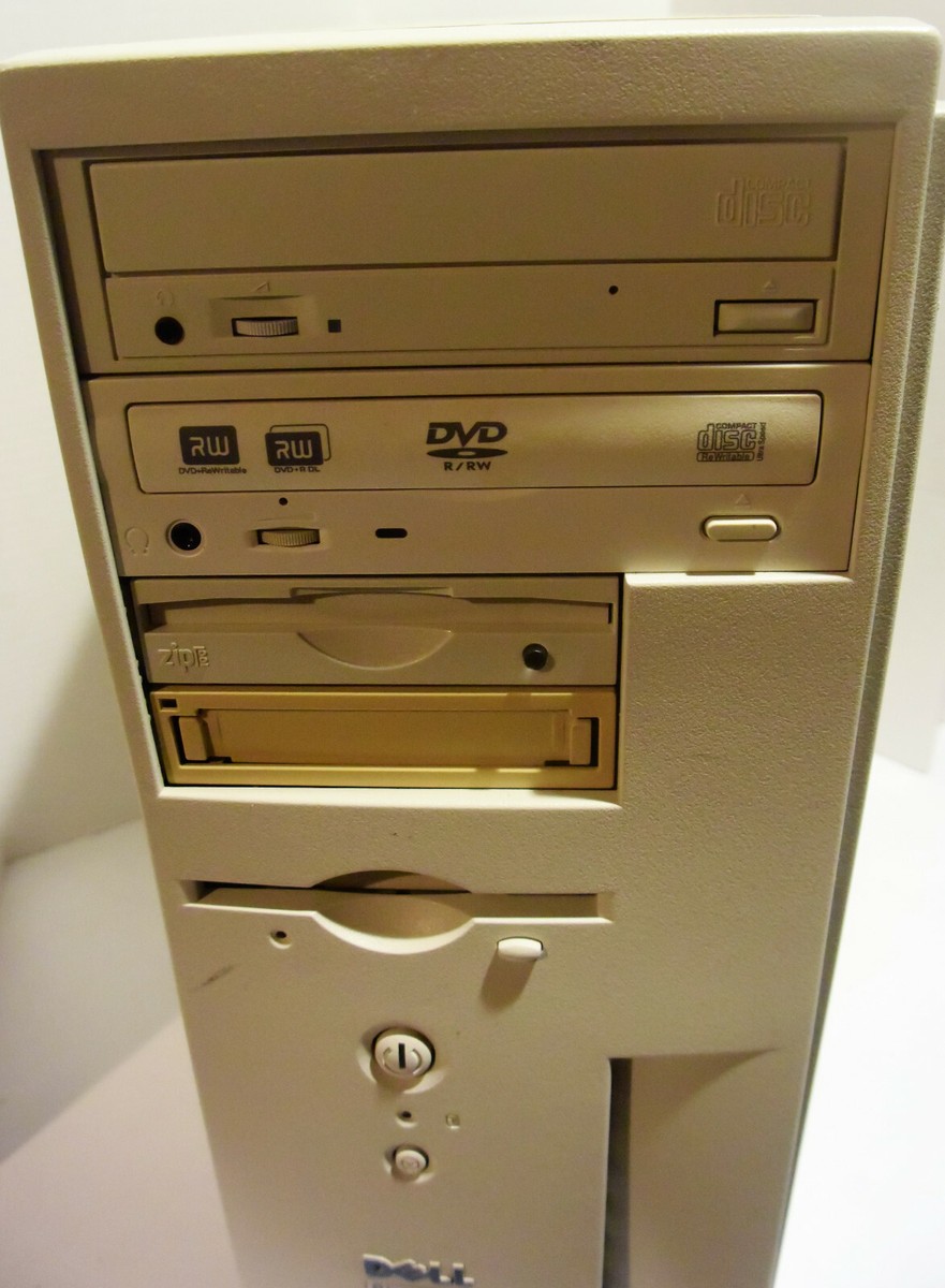 Vintage Dell Dimension XPS T450 (Intel Pentium III 450MHz 128MB NO