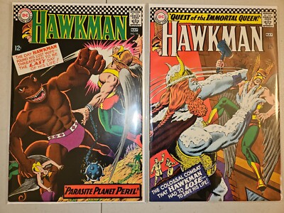 Hawkman #13 (FN/VF 7.0) + Hawkman #19 (Lot of 2) DC 1966