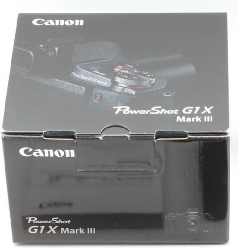 Canon PowerShot G1X Mark III Compact digital Camera Zoom Lens Black