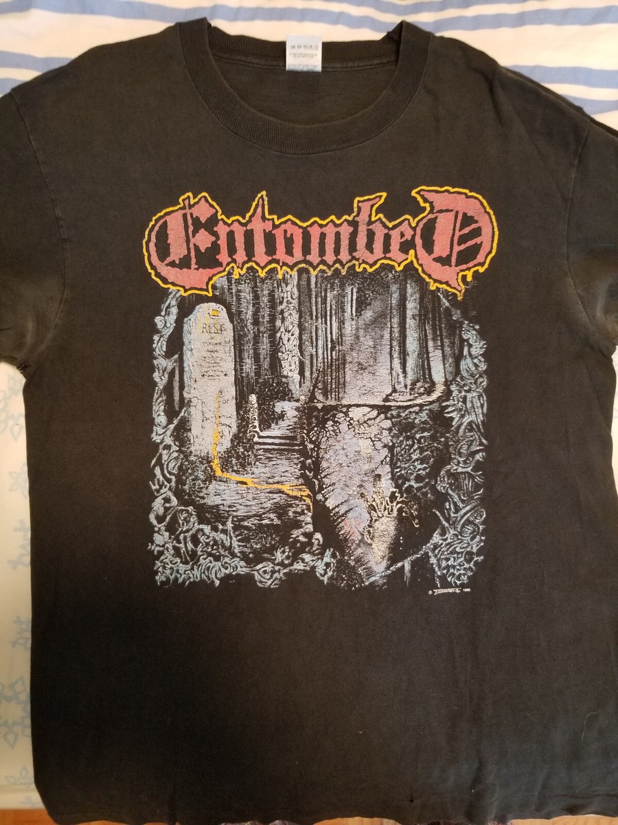 Vintage Entombed Left Hand Path Long Sleeve Concert Shirt 1990 | eBay