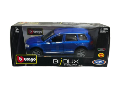Burago Volkswagen Touareg - Blue | eBay