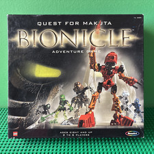 ROSE ART LEGO BIONICLE QUEST FOR MAKUTA ADVENTURE JUEGO DE MESA INCOMPLETO 31390