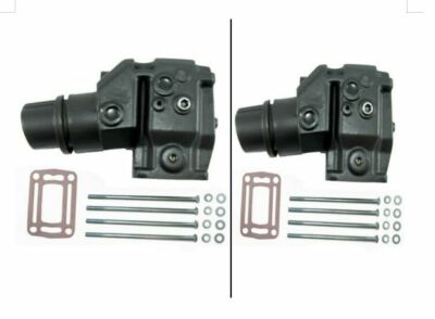 TWO Volvo Penta Exhaust Riser Elbow OMC 4.3 5.0 5.7 5.8 L 305 350 v6 v8 manifold