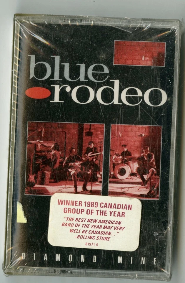 Diamond Mine by Blue Rodeo (Cassette, 1989, Atlantic, NEW) - Image 2 of 4