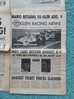 Vintage 1980s Watkins Glen/ Glen Racing News May June July/ Misc 80s News Items — photo 2