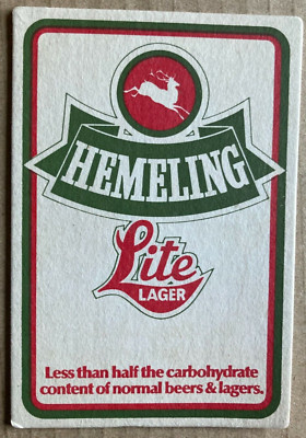 TAKE UP HEMELING LITE LAGER LOW CARB BAR BIER GETRÄNKE MATTE UNTERSETZER