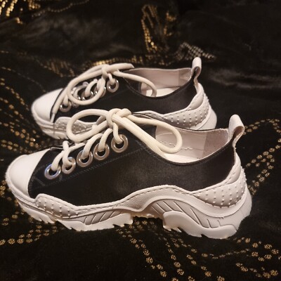 * Wunderschöne* N21 *Edel-Sneaker* Gr. 37 * *Schwarz* ( 1x getr. ''neuwertig'')!