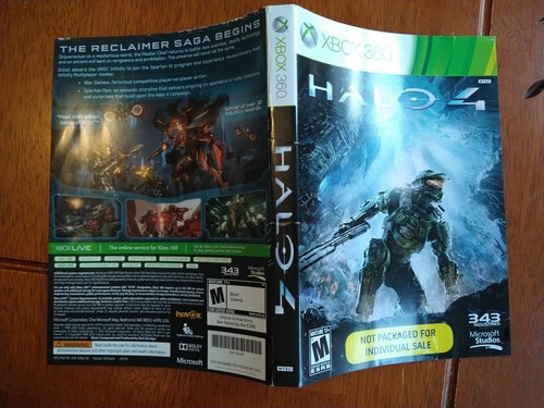 Authentic OEM Microsoft Xbox 360 X360 English Box Art Inserts U Pick Choose List - Picture 35 of 71