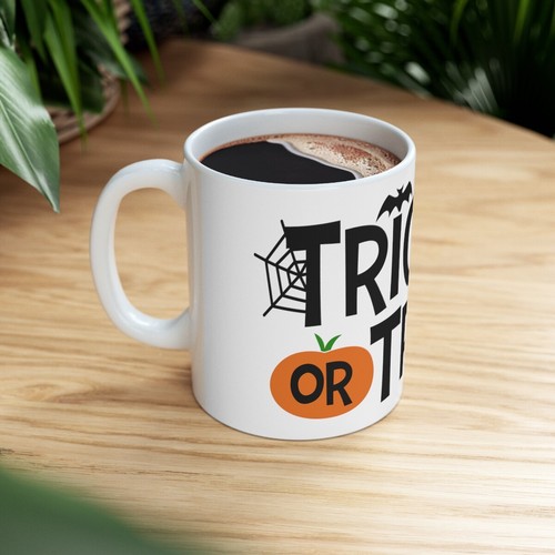Spooky Trick or Treat Halloween Tasse | Festliche Kaffeetasse | Halloween Geschenkidee - Bild 9 von 13